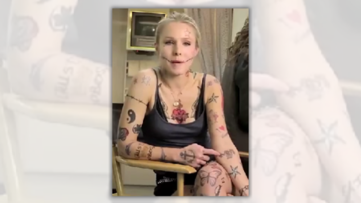 Fact Check: About That Rumor That Kristen Bell Has 214 Tattoos