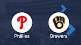 Phillies vs. Brewers: Key Players to Watch, TV & Live Stream Info and Stats for June 5