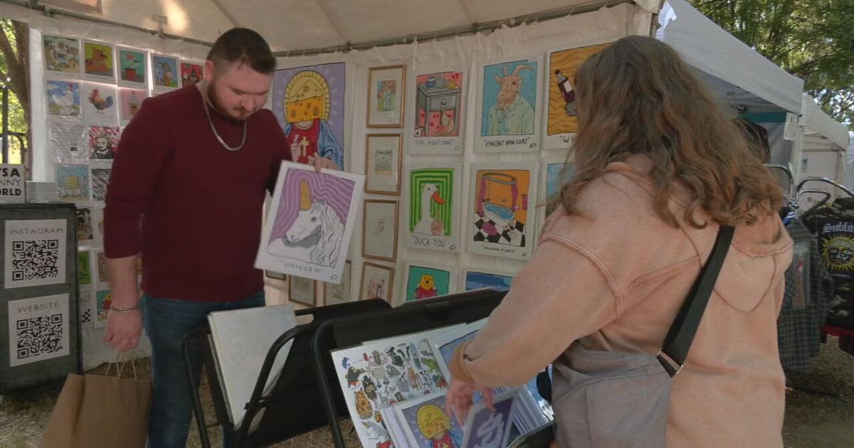 Artists showcasing creations at Big Four Arts Festival in Louisville