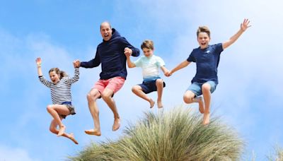 Kate and the kids wish Prince William a happy birthday with fun family photo