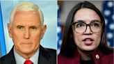 Alexandria Ocasio-Cortez Tears Into Mike Pence Over 'Pro-Life' Tweet