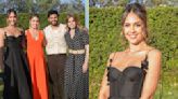 Jessica Alba Favors Romantic Embellishments in Zimmermann Corset Dress Alongside Princess Beatrice in Polka Dots at Spotify...