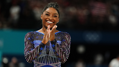 Simone Biles Wins Gold In Individual All-Around Final At Paris Olympics | iHeart