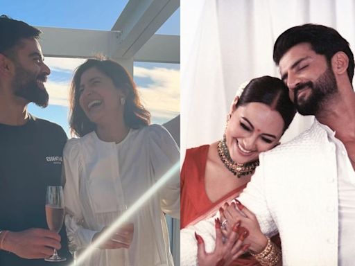 From Virat Kohli video calling Anushka to Zaheer carrying Sonakshi’s heels: 5 times star husbands were green flags