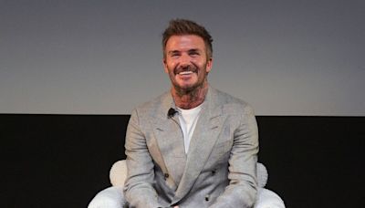 David Beckham distracts fans as family snap triggers same 'thought' before sister jokingly responds