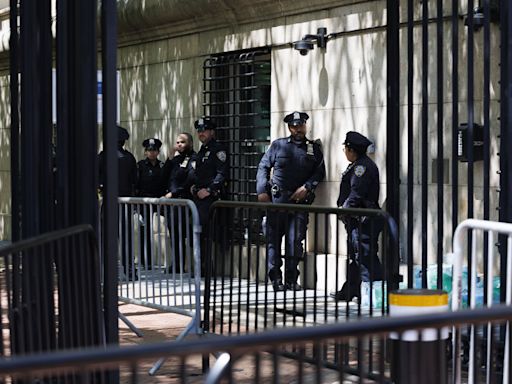 La Policía de Nueva York asegura que el disparo en el desalojo de Columbia fue accidental