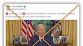 Biden deepfake spreads online after withdrawal from 2024 race