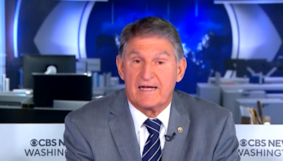 Sen. Joe Manchin says he won't run for president but calls for Democratic "mini primary" now that Biden's out