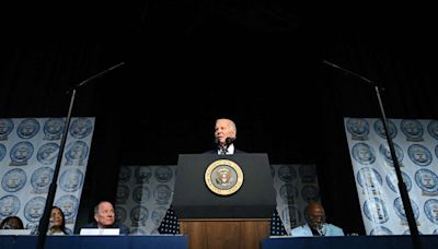 Biden’s political operation raises $51 million in April, a significant decline from March, but touts $192 million war chest