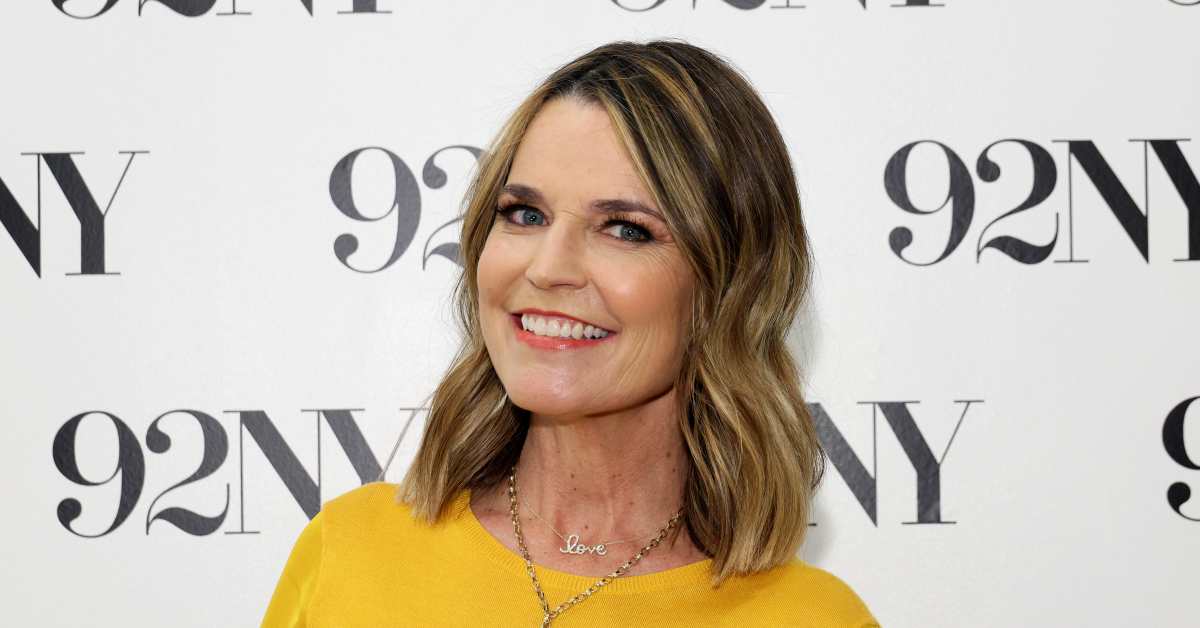 Savannah Guthrie Slips Into Silk Floral Dress for Edgy Nighttime Look