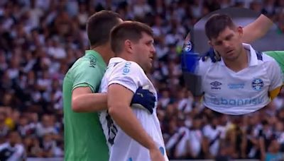 Susto en Brasil: Walter Kannemann se golpeó la cabeza, no se podía mantener en pie y tuvo que ser reemplazado en Vasco Da Gama-Gremio