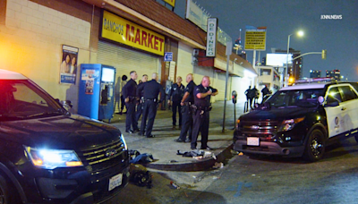 4 people struck in gang-related shooting in Los Angeles’ Westlake neighborhood