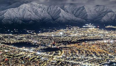 Las bellas fotos que dejó la nieve caída en la RM