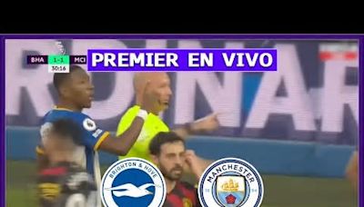 Manchester City vs. Brighton: ver partido en vivo