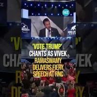 Vote Trump' Chants As Vivek Ramaswamy Delivers Fiery Speech At RNC