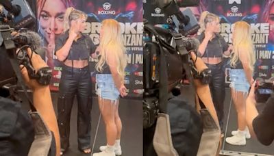 Elle Brooke Says Paige VanZant Didn't Intimidate Her During Face-Off Despite Huge Height Difference