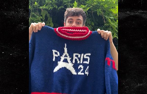 Tom Daley Finishes Knitting Paris Olympics Sweater, Models It For Followers