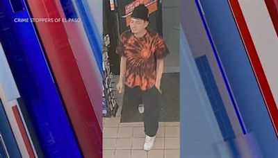 El Paso Police search for man accused of shooting another man outside convenience store