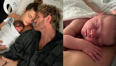 Logan Paul and Fiancée Nina Agdal Welcome First Child: ‘Esmé Agdal Paul Has Entered the Chat’