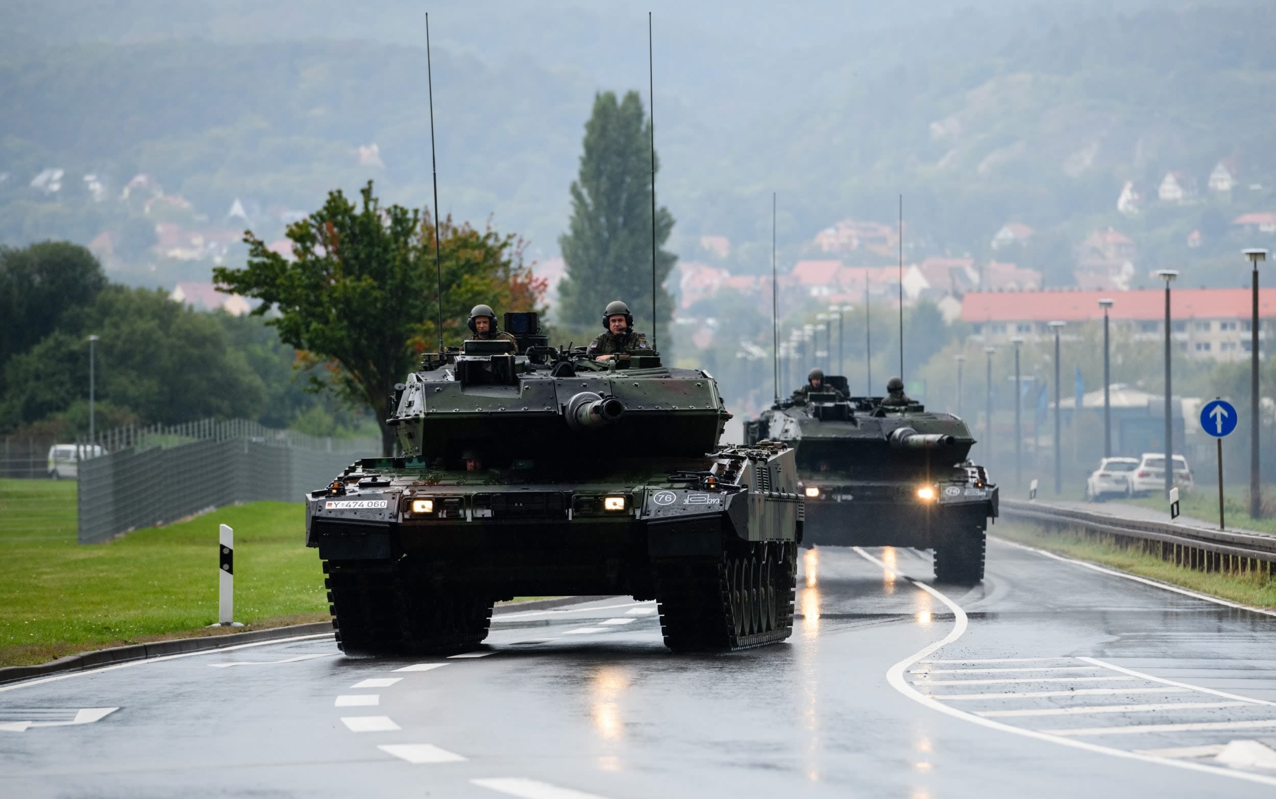 Germany to count motorway repairs as defence spending to meet Nato target