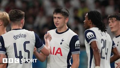 Tottenham: Teenager Mikey Moore fires late winner against Vissel Kobe