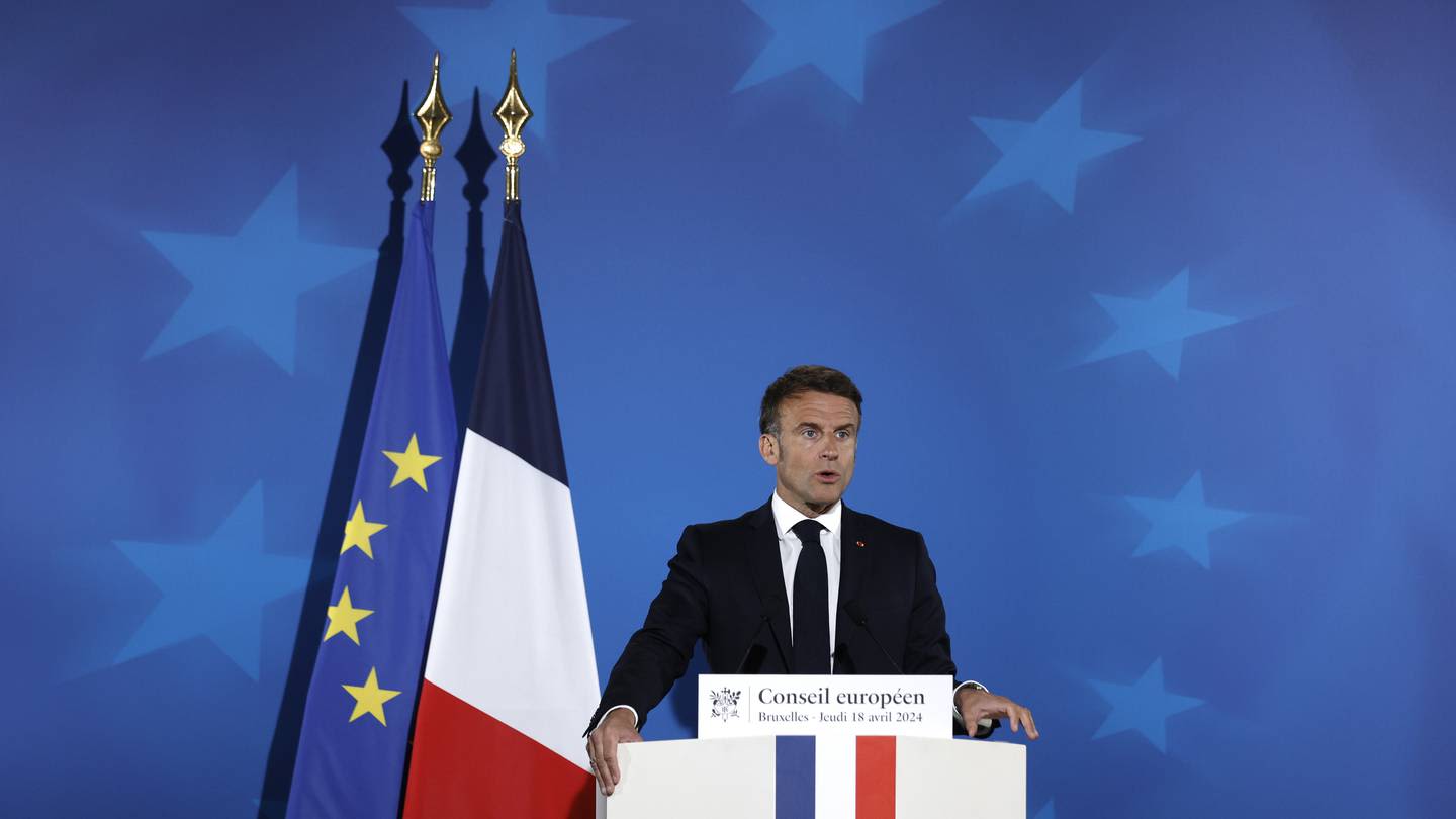 French president will outline his vision for Europe as an assertive global power amid war in Ukraine