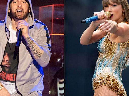 Eminem pone fin al histórico reinado de álbum de Taylor Swift