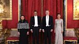 Los Reyes ofrecen una cena de gala para la jequesa y el emir de Catar con la que empieza una 'nueva e ilusionante etapa'