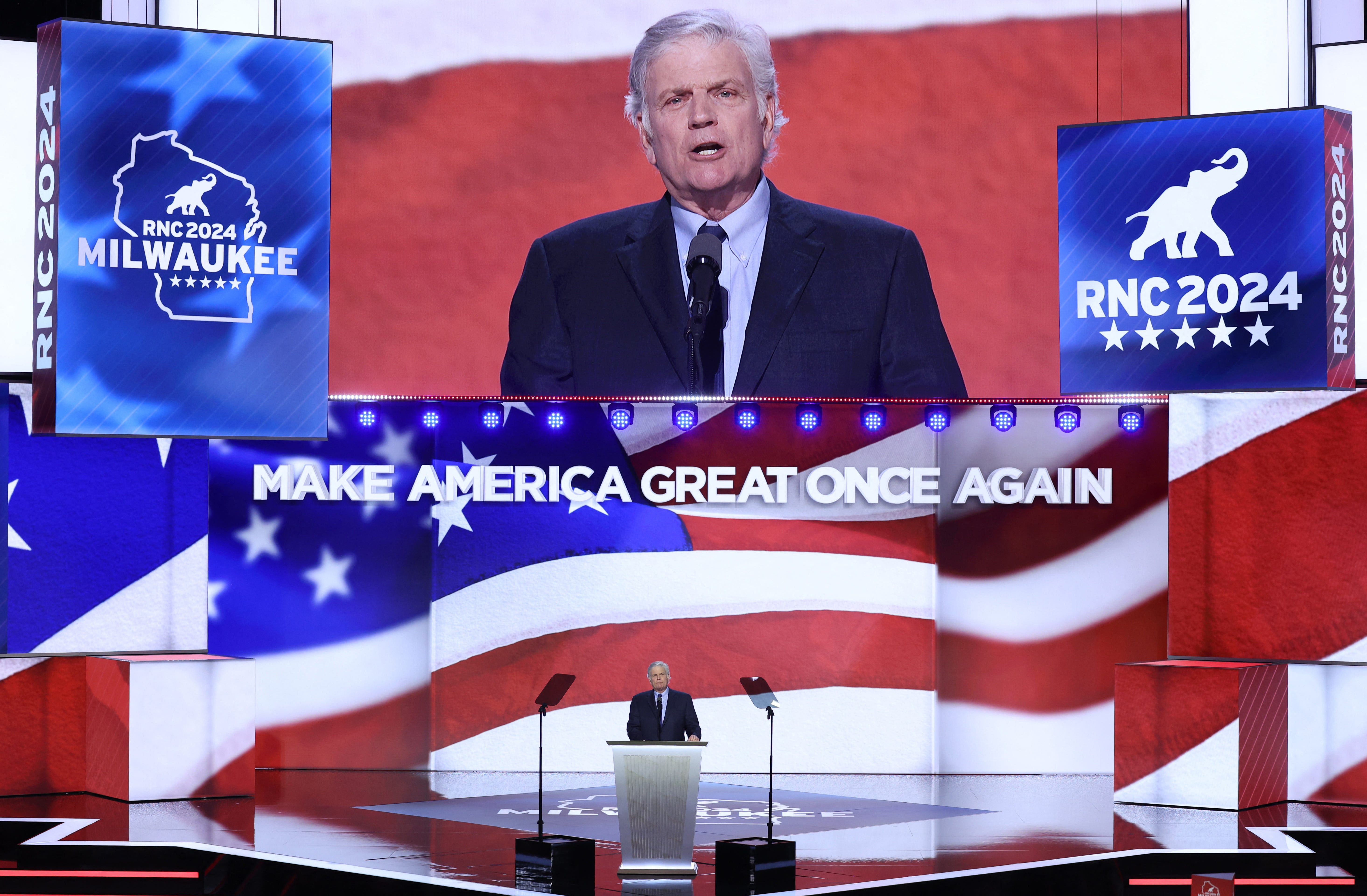 Watch evangelist leader Franklin Graham's speech at the Republican National Convention