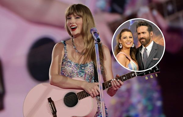 Taylor Swift shouts out Blake Lively, Ryan Reynolds' kids during concert