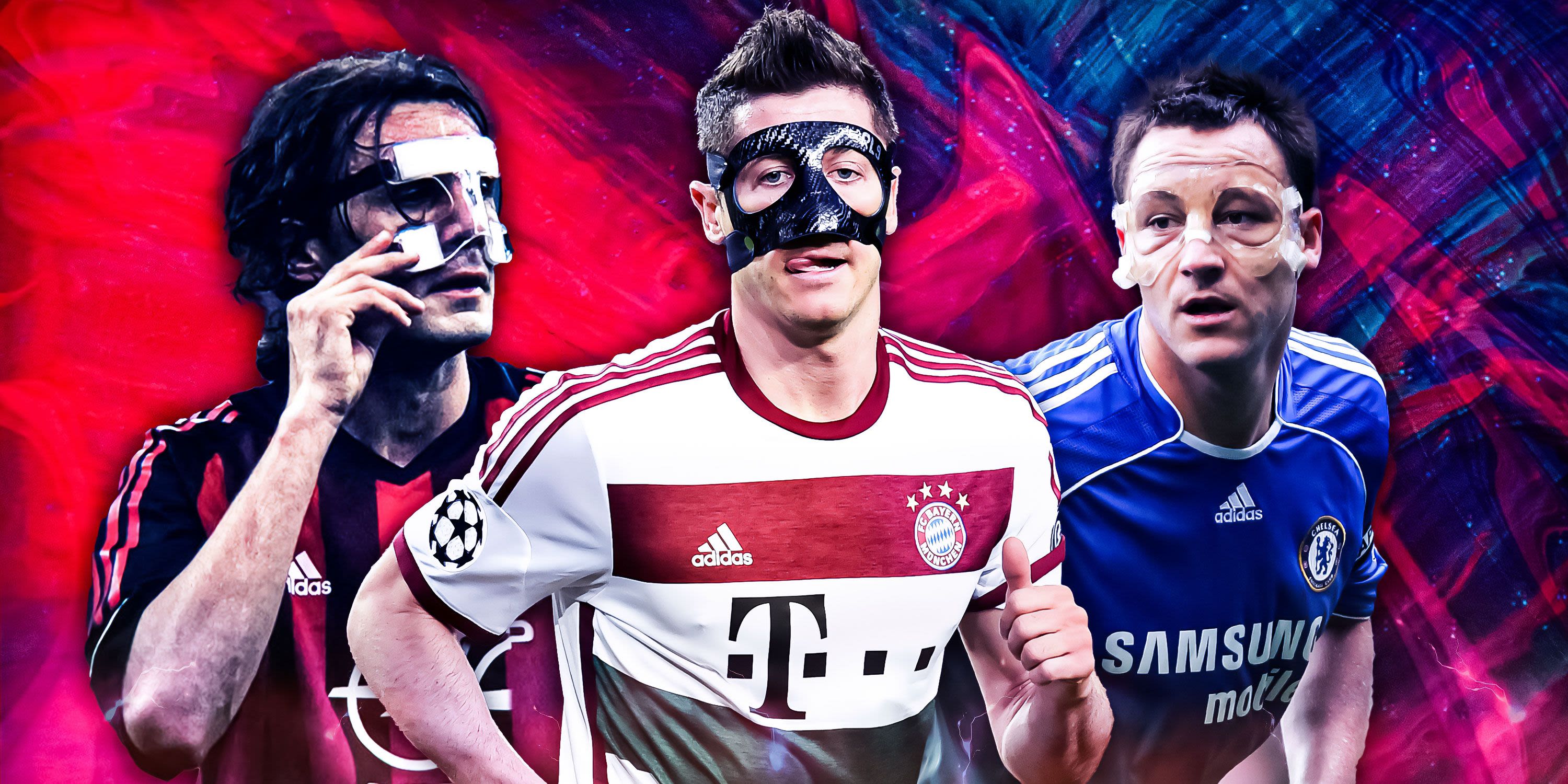 Ranking the 10 most iconic players to wear a mask in football history