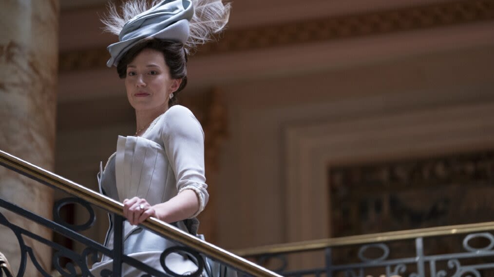 'Gilded Age' Star Carrie Coon Reveals Season 3 Update as She Shoots 'White Lotus'