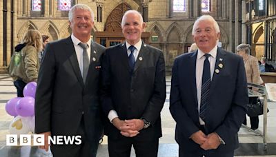 York Minster blaze firefighters reunite 40 years later