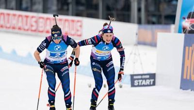 Siege trotz Skandal: Coach begeistert von Biathlon-Duo