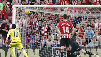 1-1. Parejo, de penalti discutido, agua la fiesta del Athletic en el minuto 94