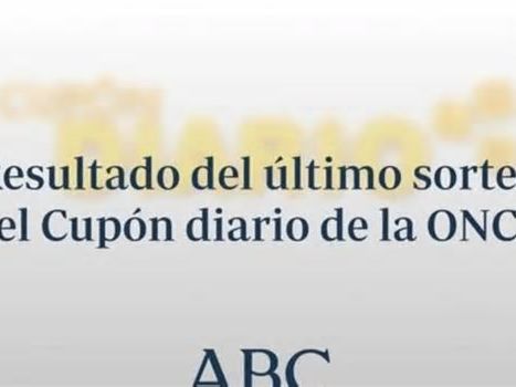 Comprobar resultados del sorteo del cupón diario de la ONCE de hoy jueves, 2 de mayo de 2024