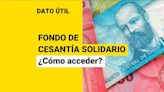 Fondo de Cesantía Solidario: ¿Cómo se accede?