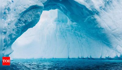 40-million-year-old ancient river system discovered in Antarctica | - Times of India