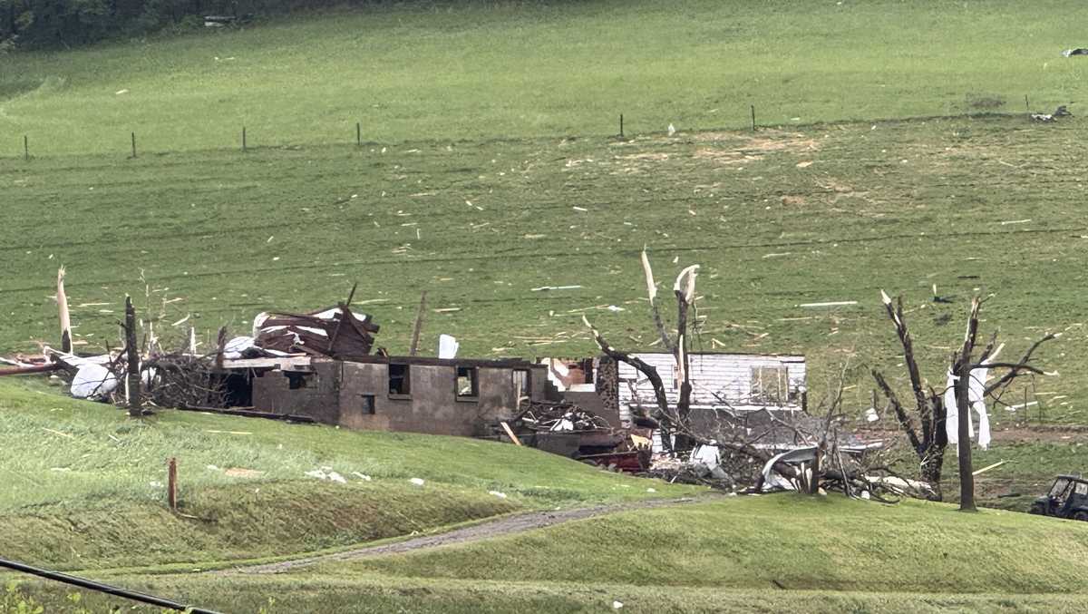 2 tornados touch down in Western Pennsylvania, 3rd confirmed near border in West Virginia