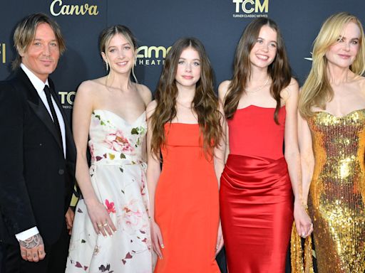 Las hijas de Nicole Kidman hicieron su debut en la alfombra roja para acompañar a la actriz en una noche muy especial