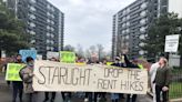 Striking tenants mark one year of withholding rent from landlords