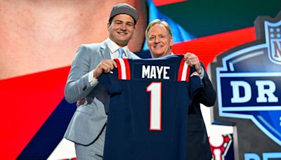 Patriots select North Carolina QB Drake Maye with No. 3 overall pick in 2024 NFL Draft