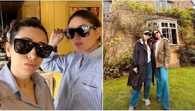 Kareena Kapoor Khan enjoys restaurant outing with Karisma Kapoor during their UK vacation; see PIC
