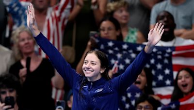 Former Virginia Cavaliers swimmer Kate Douglass gains first Olympic gold medal with 200-meter breaststroke triumph