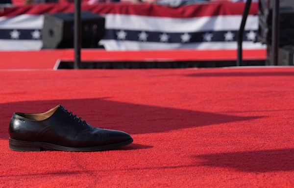 New Video Shows What Happened To Donald Trump's Shoes During Assassination Attempt