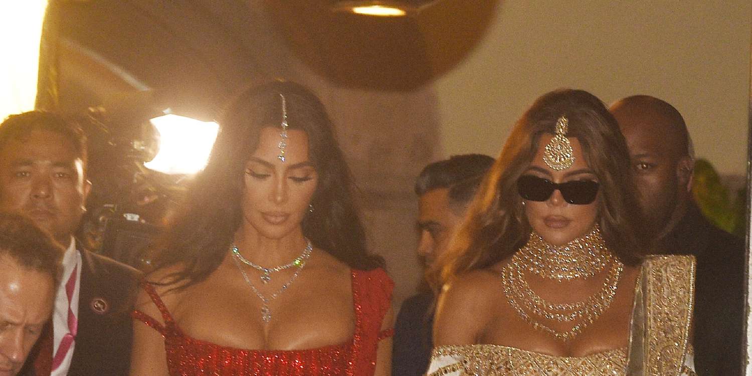 Kim Kardashian Wore a Diamond-Encrusted Nose Ring to the Ambani Wedding