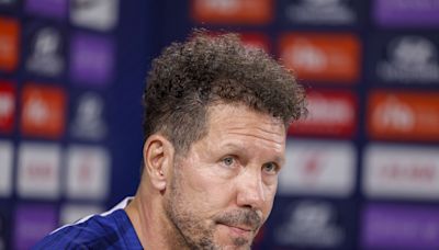 Simeone: “Nuestro objetivo es entrar en Liga de Campeones todos los años”