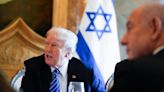 Trump calls Kamala Harris’s Israel remarks ‘disrespectful’ as he cozies up to Netanyahu at Mar-a-Lago