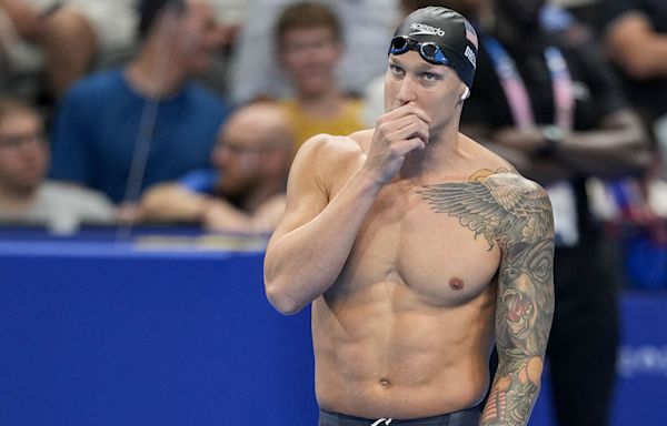 Caeleb Dressel in tears after stunning end to individual events at Paris Olympics