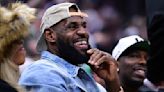 LeBron James courtside for Cleveland Cavaliers defeat to Boston Celtics